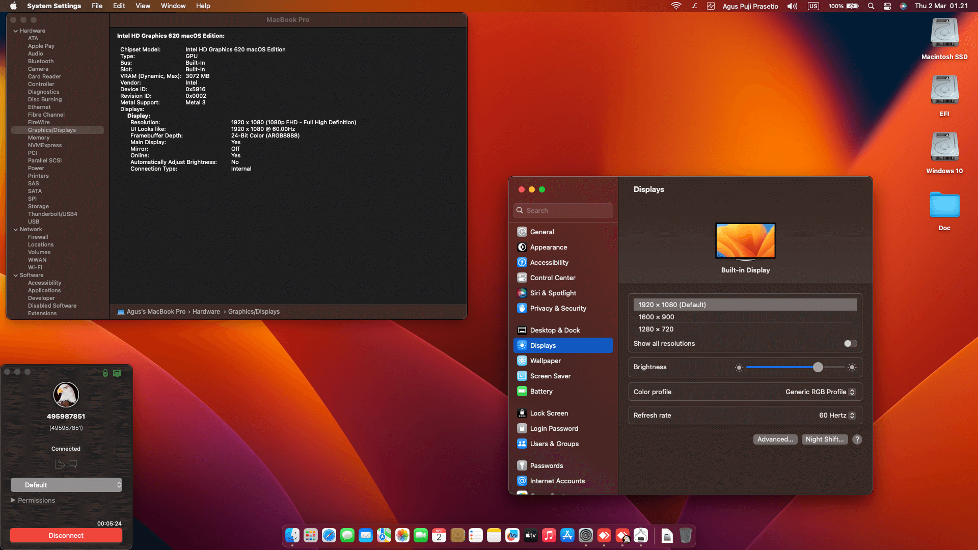 Lenovo Thinkpad Yoga 370 20JJ S0VJ05 [KabyLake   Intel HD 620 + I2C]   OpenCore 5